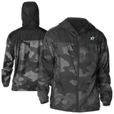 Dallas Stars Columbia Camo Flash Challenger Omni-Shade Full-Zip Hoodie Windbreaker - Black Hoodies