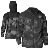 Los Angeles Kings Columbia Camo Flash Challenger Omni-Shade Full-Zip Hoodie Windbreaker - Black Hoodies