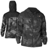 Philadelphia Flyers Columbia Camo Flash Challenger Omni-Shade Full-Zip Hoodie Windbreaker - Black Hoodies