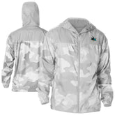 San Jose Sharks Columbia Camo Flash Challenger Omni-Shade Full-Zip Hoodie Windbreaker - Gray Hoodies