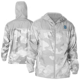 Seattle Kraken Columbia Camo Flash Challenger Omni-Shade Full-Zip Hoodie Windbreaker - Gray Hoodies