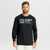Los Angeles Kings Fanatics Goal Crease Legacy Long Sleeve T-Shirt - Black T-shirts