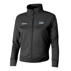 Utah Mammoth Columbia Women's River Fleece Full-Zip Jacket - Black Jackets