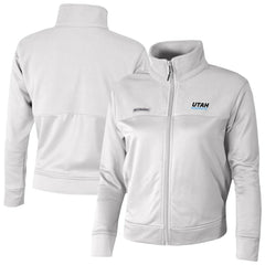 Utah Mammoth Columbia Women's River Fleece Full-Zip Jacket - White Jackets