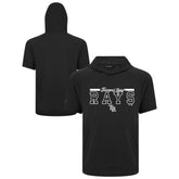 Tampa Bay Rays Levelwear Phase Vanguard Hoodie T-Shirt Black