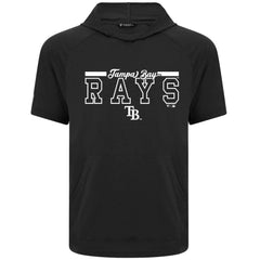 Tampa Bay Rays Levelwear Phase Vanguard Hoodie T-Shirt Black