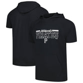 Pittsburgh Pirates Levelwear Phase Vanguard Hoodie T-Shirt Black