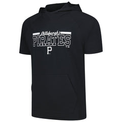 Pittsburgh Pirates Levelwear Phase Vanguard Hoodie T-Shirt Black