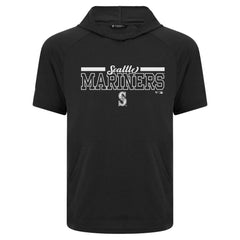 Seattle Mariners Levelwear Phase Vanguard Hoodie T-Shirt Black