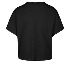 David Pastrnak Boston Bruins '47 Women's Elation Name & Number Oversized Notch Neck T-Shirt - Black T-shirts