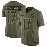 Terry McLaurin Washington Commanders 2025 Salute to Service Limited Jersey - Olive on sale