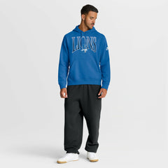 Detroit Lions Full Blitz Club Fleece Pullover Hoodie - Blue cheap