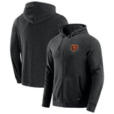 Chicago Bears J. Palmer Players Lounge Tri-Blend Full-Zip Hoodie - Dark Heather Gray sale