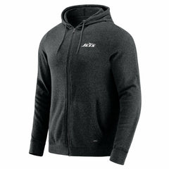 New York Jets J. Palmer Players Lounge Tri-Blend Full-Zip Hoodie - Dark Heather Gray outlet
