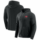 Tampa Bay Buccaneers J. Palmer Players Lounge Tri-Blend Full-Zip Hoodie - Dark Heather Gray on sale