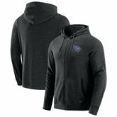 Tennessee Titans J. Palmer Players Lounge Tri-Blend Full-Zip Hoodie - Dark Heather Gray discount