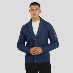 New England Patriots J. Palmer The Playmaker Cardigan Raglan Sweater - Navy outlet
