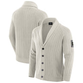 New York Jets J. Palmer The Playmaker Cardigan Raglan Sweater - Gray online