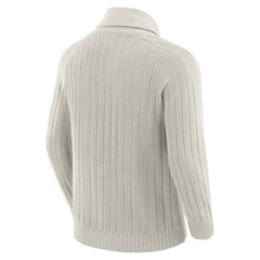 New York Jets J. Palmer The Playmaker Cardigan Raglan Sweater - Gray online