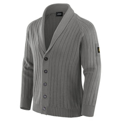 Minnesota Vikings J. Palmer The Playmaker Cardigan Raglan Sweater - Graphite cheap