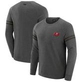 Tampa Bay Buccaneers J. Palmer Players Lounge Raglan Tri-Blend Sweatshirt - Dark Heather Gray outlet