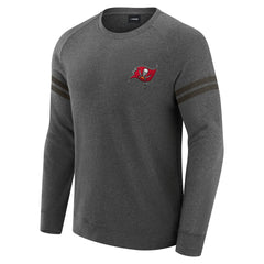 Tampa Bay Buccaneers J. Palmer Players Lounge Raglan Tri-Blend Sweatshirt - Dark Heather Gray outlet