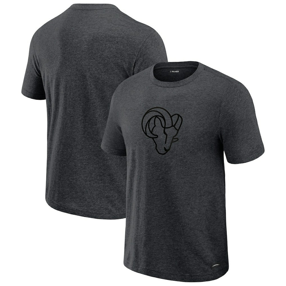 Los Angeles Rams J. Palmer Players Lounge Tri-Blend T-Shirt - Graphite discount