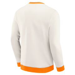 Tampa Bay Buccaneers Darius Rucker Collection Colorblock Pullover Sweatshirt - Cream discount