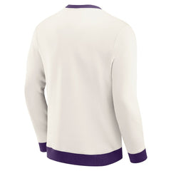Baltimore Ravens Darius Rucker Collection Colorblock Pullover Sweatshirt - Cream outlet