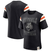 Cincinnati Bengals Darius Rucker Collection Football Stripe Sleeve T-Shirt - Black online