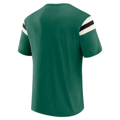 New York Jets Darius Rucker Collection Football Stripe Sleeve T-Shirt - Green online