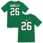 Saquon Barkley Philadelphia Eagles Preschool Player Name & Number T-Shirt - Kelly Green cheap