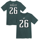Saquon Barkley Philadelphia Eagles Preschool Player Name & Number T-Shirt - Midnight Green cheap