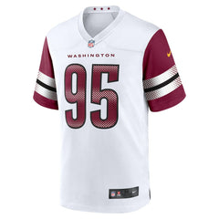 Jer'Zhan Newton Washington Commanders Game Jersey - White discount