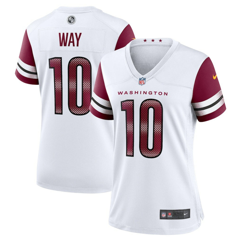 Tress Way Washington Commanders Women's Game Jersey - White on sale