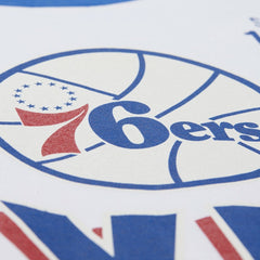 Philadelphia 76ers Unisex Hardwood Classics Vintage Team Origins Premium T-Shirt - White sale