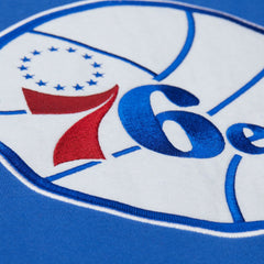 Philadelphia 76ers Hardwood Classics Team Origins Fleece Pullover Hoodie - Royal online