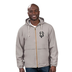 San Francisco Giants G-III Sports by Carl Banks Full-Zip Rain Jacket Gray