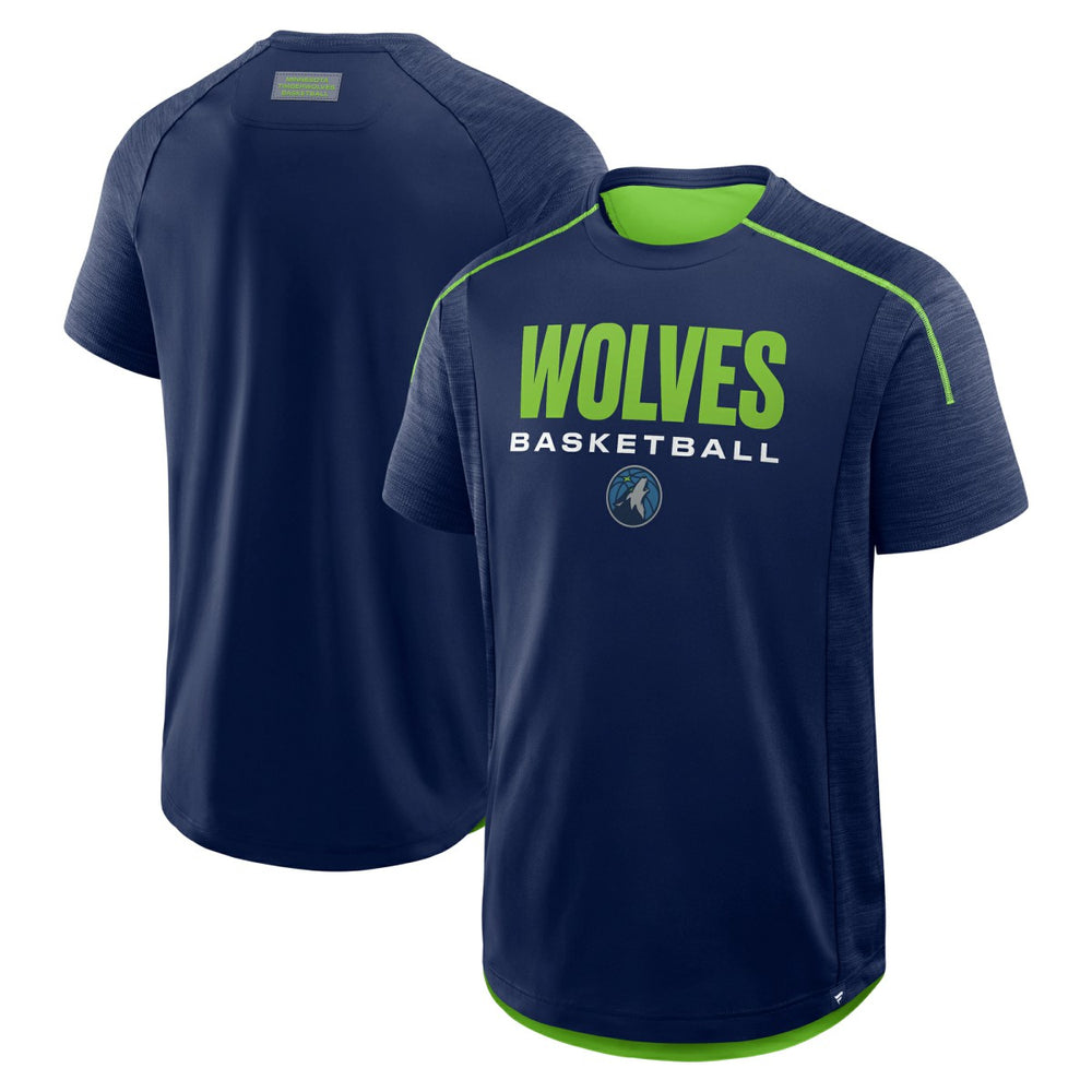 Minnesota Timberwolves Inbound Pass Play Practice T-Shirt - Navy discount