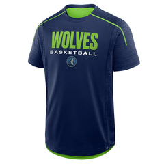 Minnesota Timberwolves Inbound Pass Play Practice T-Shirt - Navy discount