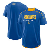 Golden State Warriors Inbound Pass Play Practice T-Shirt sale - Royal for sale