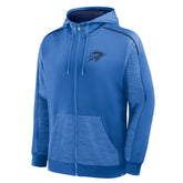 Oklahoma City Thunder Back Door Cut Play Defender Full-Zip Hoodie - Blue sale