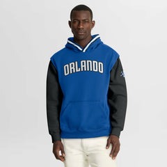 Orlando Magic Half Court Shot Clock Fastbreak Hoodie - Blue/Black sale