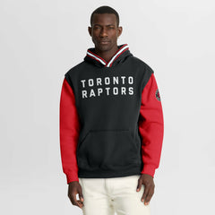 Toronto Raptors Half Court Shot Clock Fastbreak Hoodie - Black/Red on sale