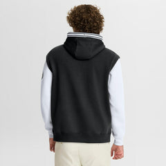 Brooklyn Nets Half Court Shot Clock Fastbreak Hoodie - Black/White cheap