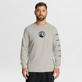 Minnesota Timberwolves Crossover Collection Ball Screen Action Premium Long Sleeve T-Shirt - Cream online