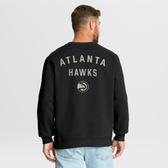 Atlanta Hawks Crossover Collection Defensive Rotation Drill Premium Pullover Sweatshirt - Black shop