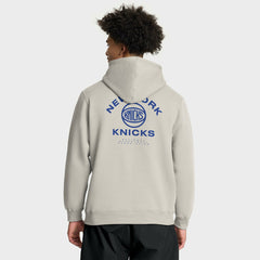New York Knicks Crossover Collection Blocked Shot Premium Pullover Hoodie - Off White discount