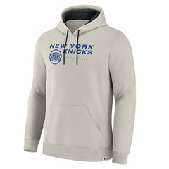 New York Knicks Crossover Collection Blocked Shot Premium Pullover Hoodie - Off White discount
