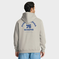 Philadelphia 76ers Crossover Collection Blocked Shot Premium Pullover Hoodie - Off White sale